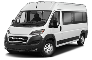 Furgoneta Ram ProMaster con ventanas de 2027