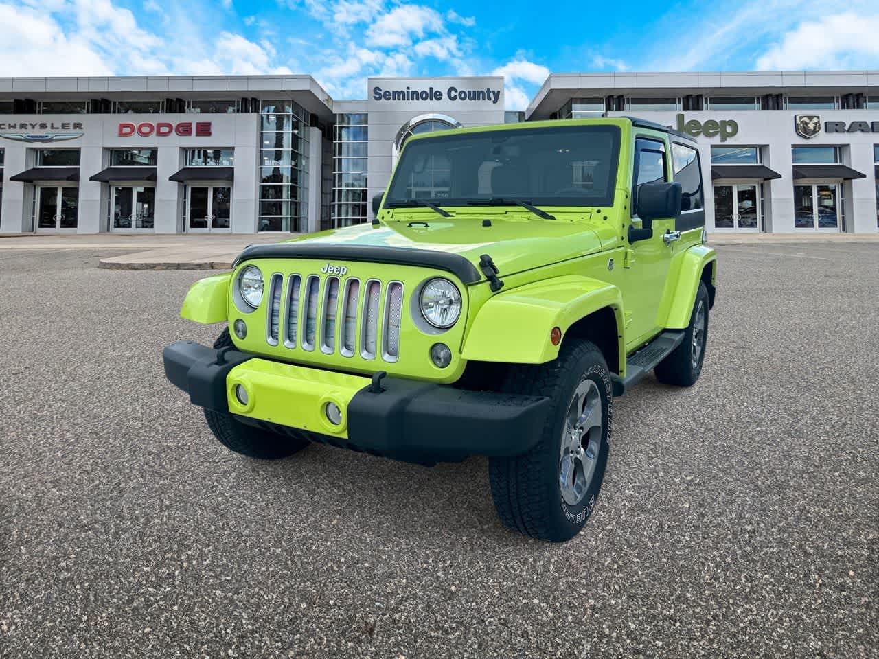 Jeep Wrangler Sahara 2016