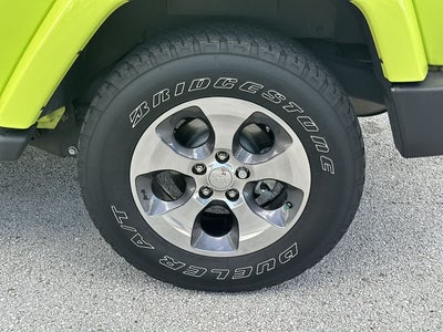 Jeep Wrangler Sahara 2016