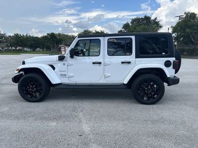 Jeep Wrangler 4xe Unlimited Sahara 4x4 2022
