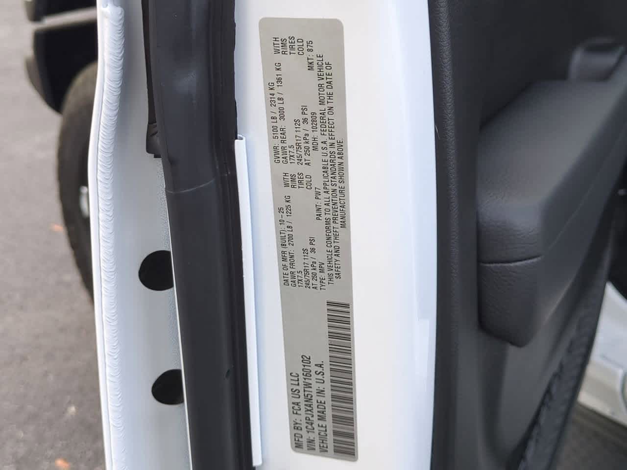 2026 Jeep Wrangler WRANGLER 2-DOOR SPORT