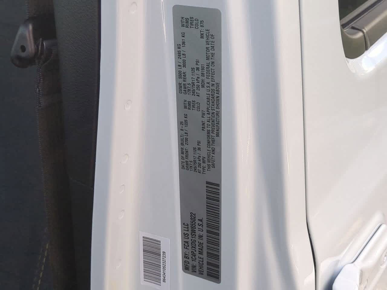 2025 Jeep Wrangler WRANGLER 4-DOOR SPORT