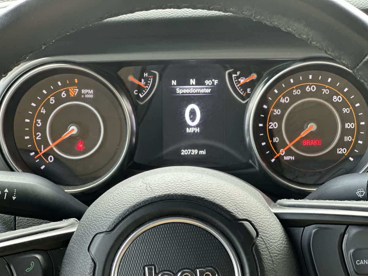 Jeep Wrangler Sport de 4 puertas y tracción 4x4, modelo 2024