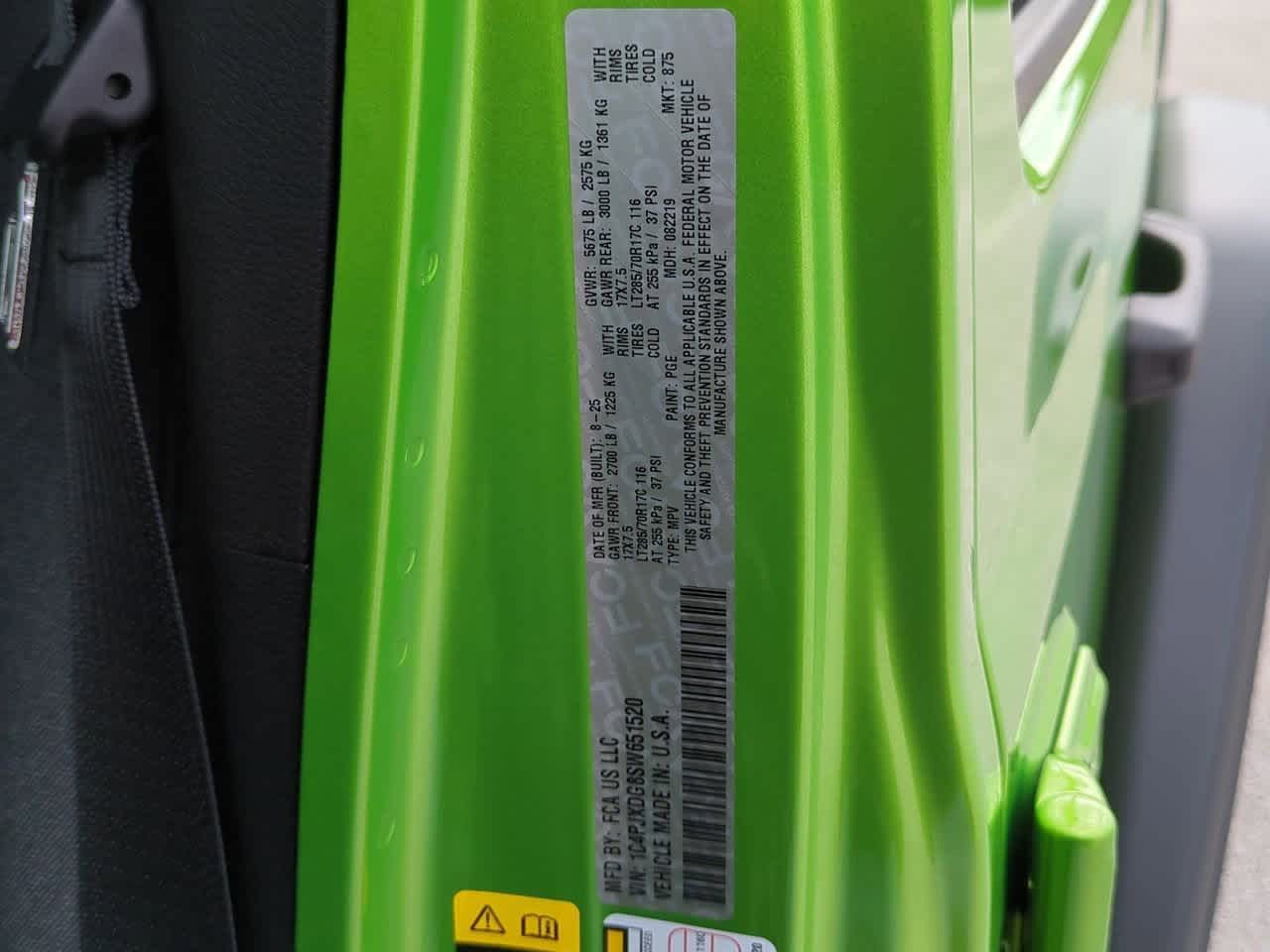 2025 Jeep Wrangler WRANGLER 4-DOOR WILLYS