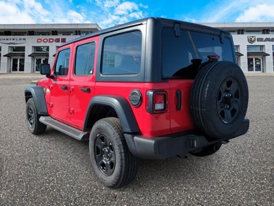 2026 Jeep Wrangler WRANGLER 4-DOOR SPORT