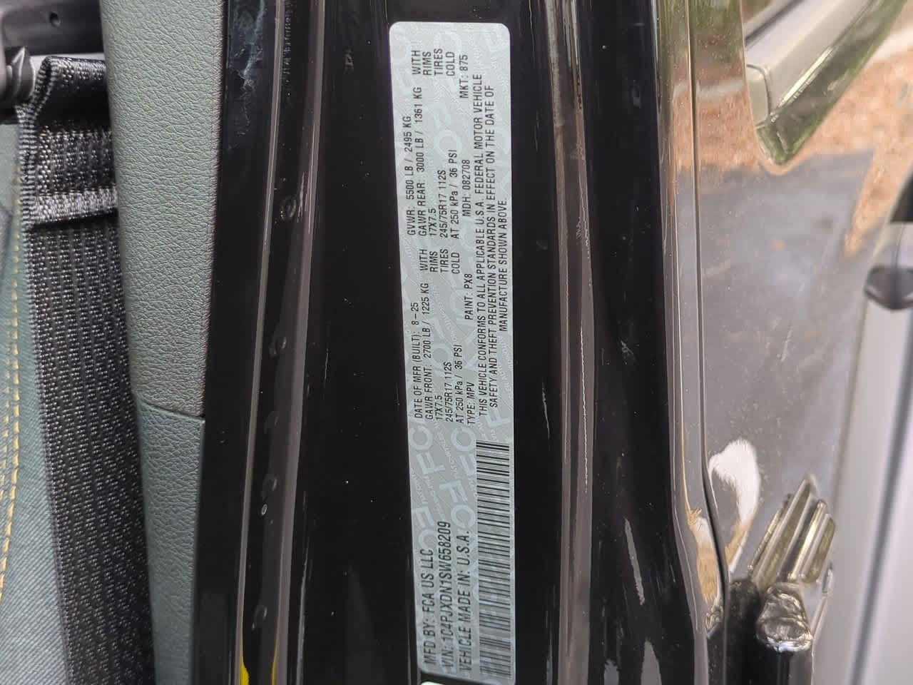 2025 Jeep Wrangler WRANGLER 4-DOOR SPORT