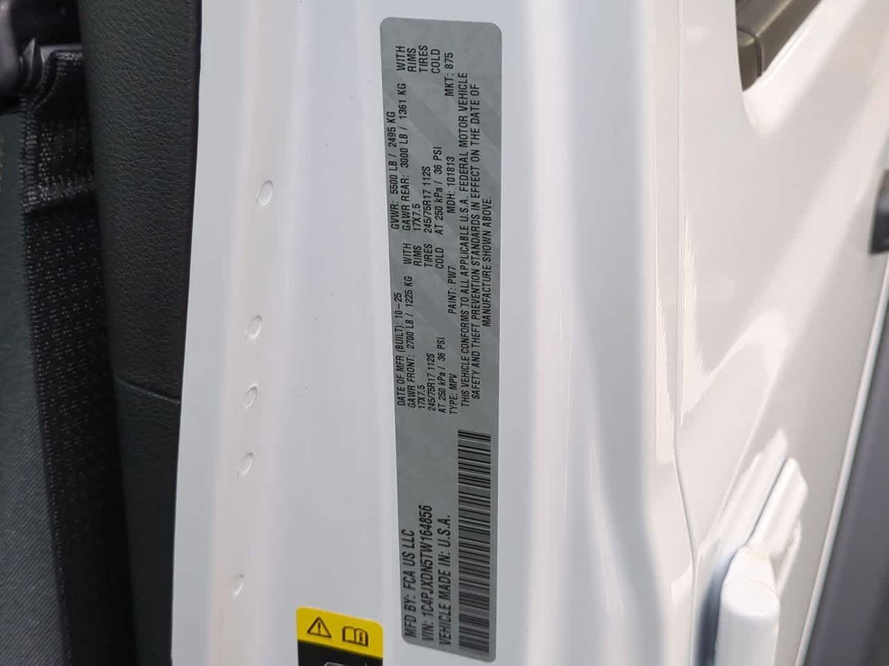 2026 Jeep Wrangler WRANGLER 4-DOOR SPORT