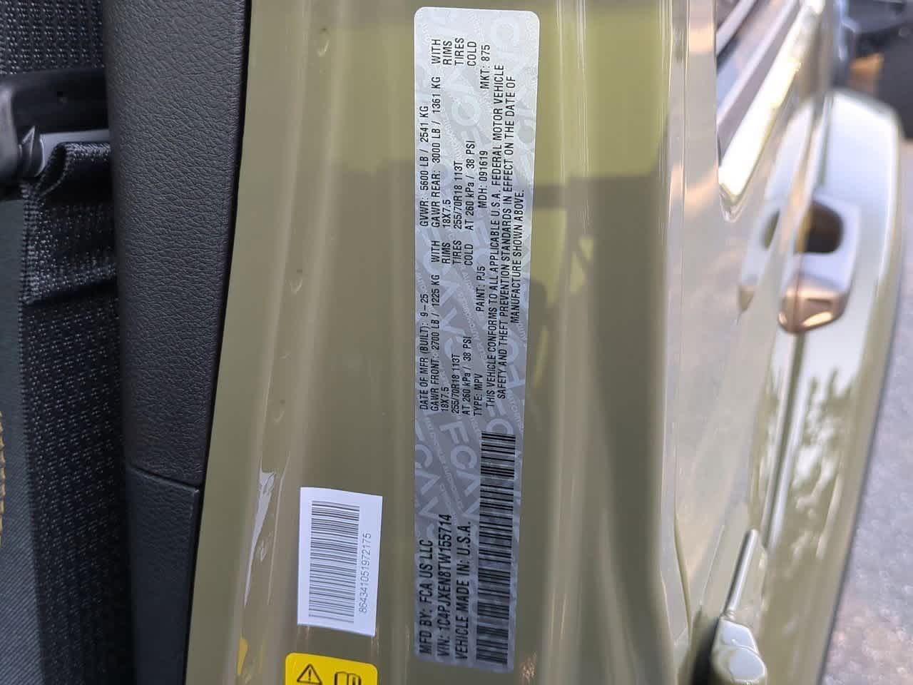 2026 Jeep Wrangler WRANGLER 4-DOOR SAHARA