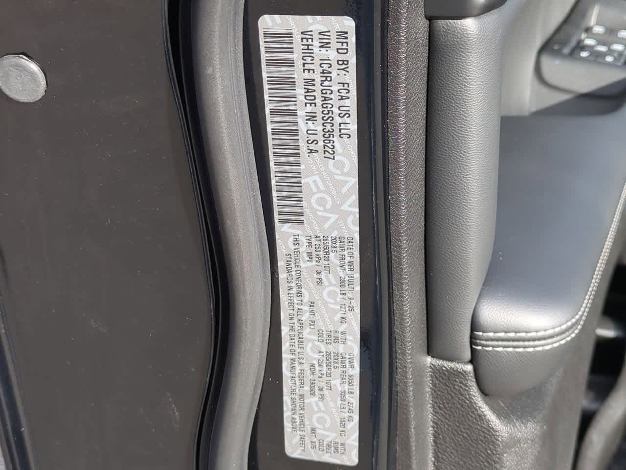 2025 Jeep Grand Cherokee GRAND CHEROKEE ALTITUDE X 4X2