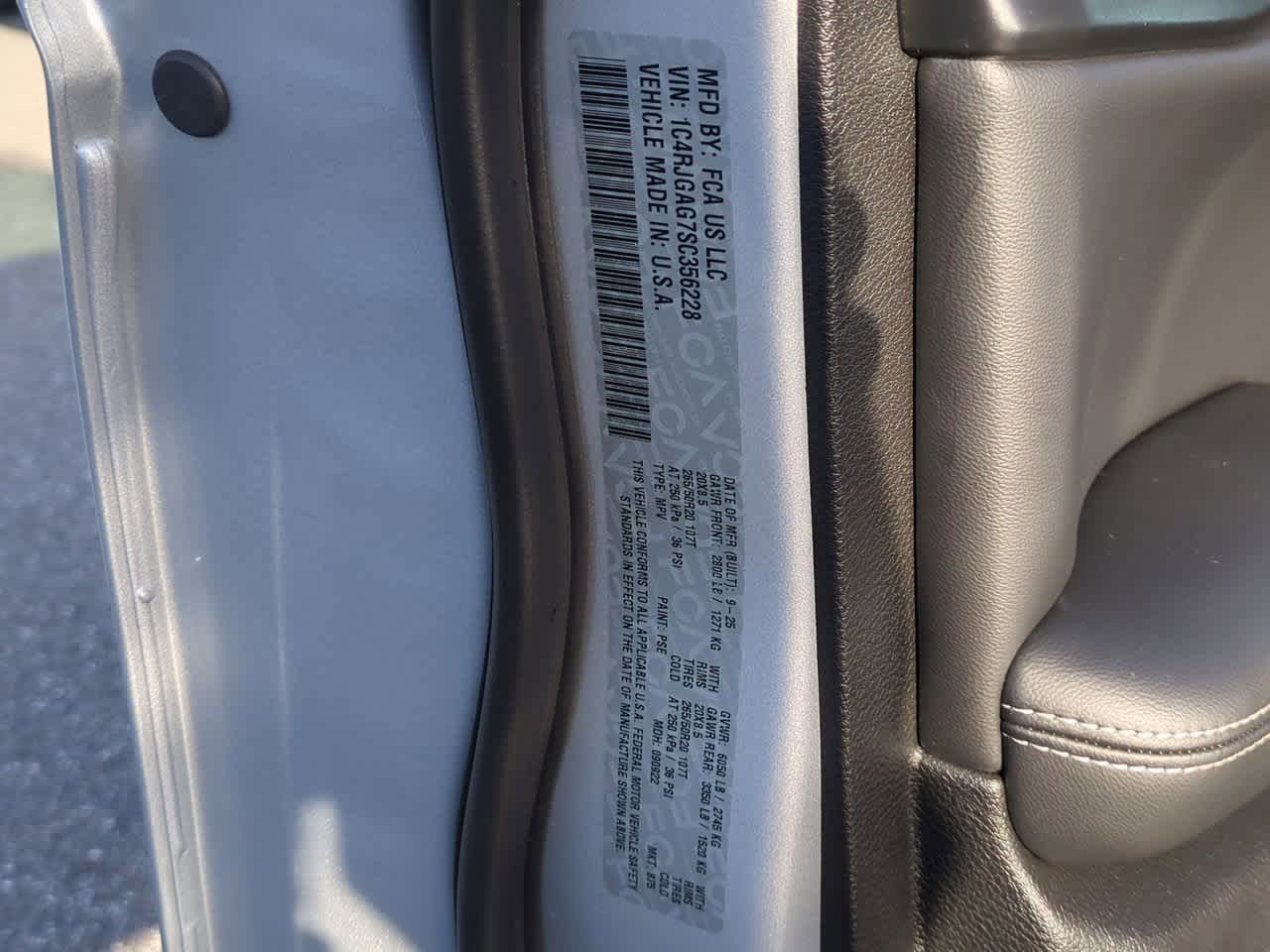 2025 Jeep Grand Cherokee GRAND CHEROKEE ALTITUDE X 4X2