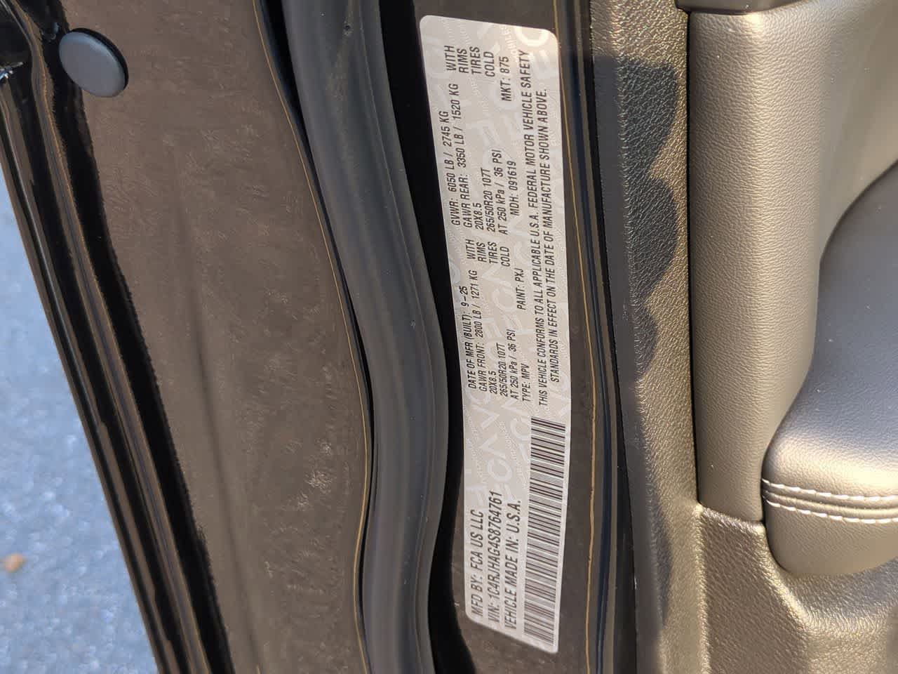 2025 Jeep Grand Cherokee GRAND CHEROKEE ALTITUDE X 4X4