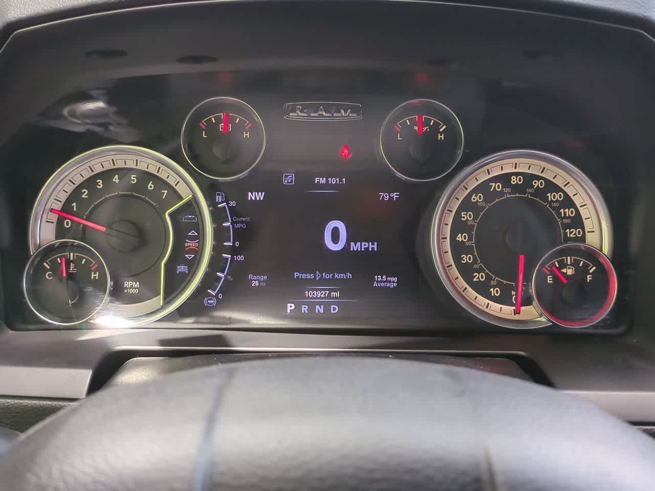 RAM 1500 Laramie 2016