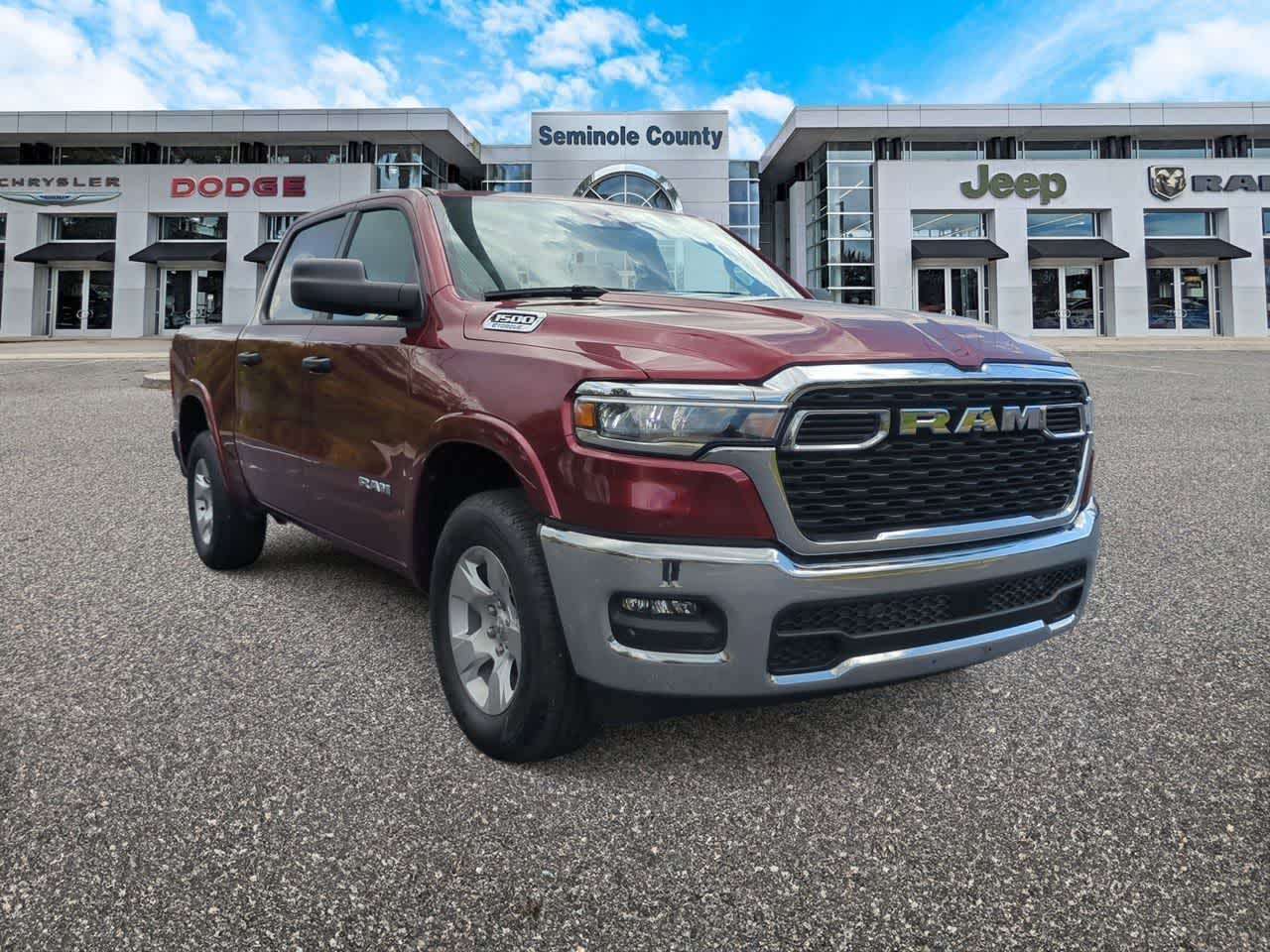 2025 RAM 1500 Big Horn Cabina Doble 4x4 Caja de 5'7'