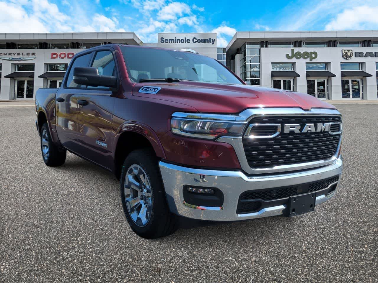 RAM 1500 Big Horn de 2026, cabina doble, tracción 4x4, caja de 1,70 m