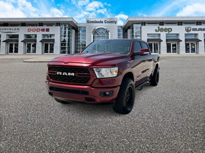 2022 RAM 1500 Big Horn Cabina Doble 4x4 Caja de 5'7''