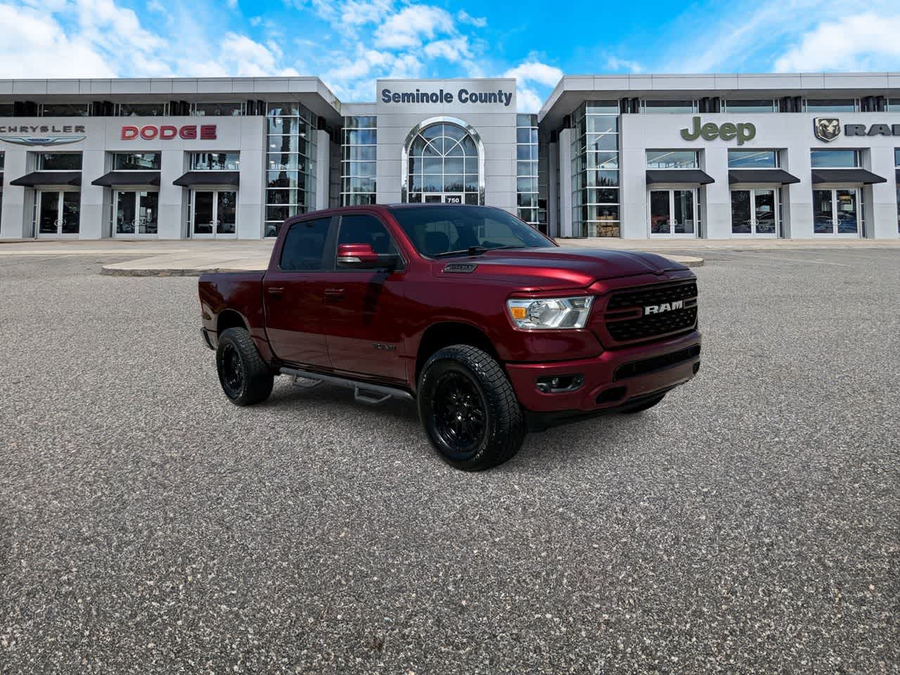2022 RAM 1500 Big Horn Cabina Doble 4x4 Caja de 5'7''