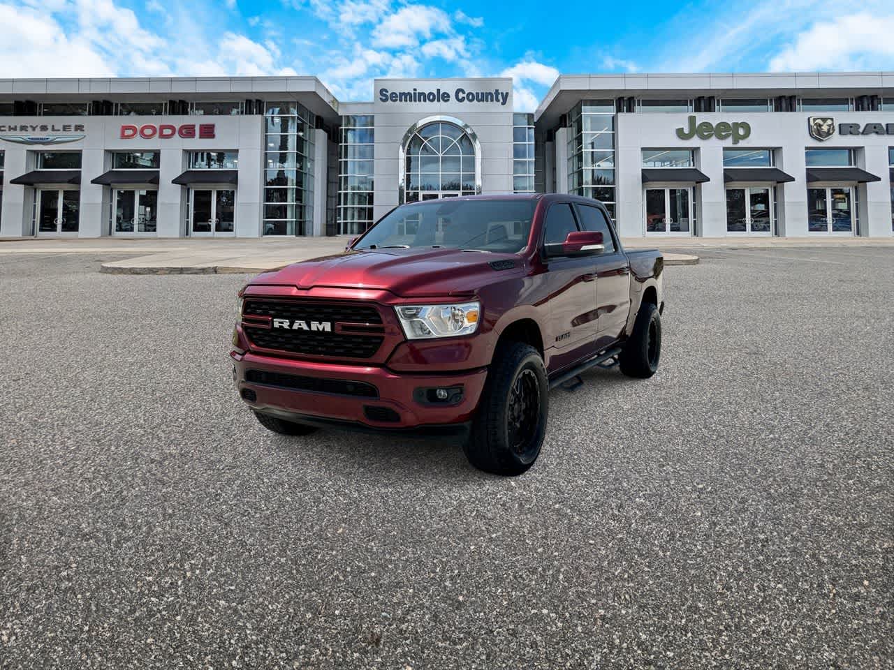 2022 RAM 1500 Big Horn Cabina Doble 4x4 Caja de 5'7''