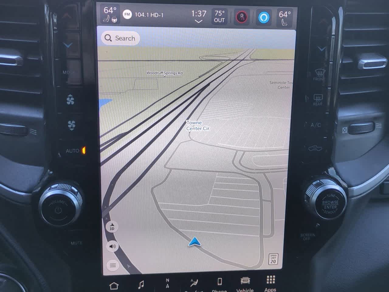 2022 RAM 1500 Big Horn Cabina Doble 4x4 Caja de 5'7''