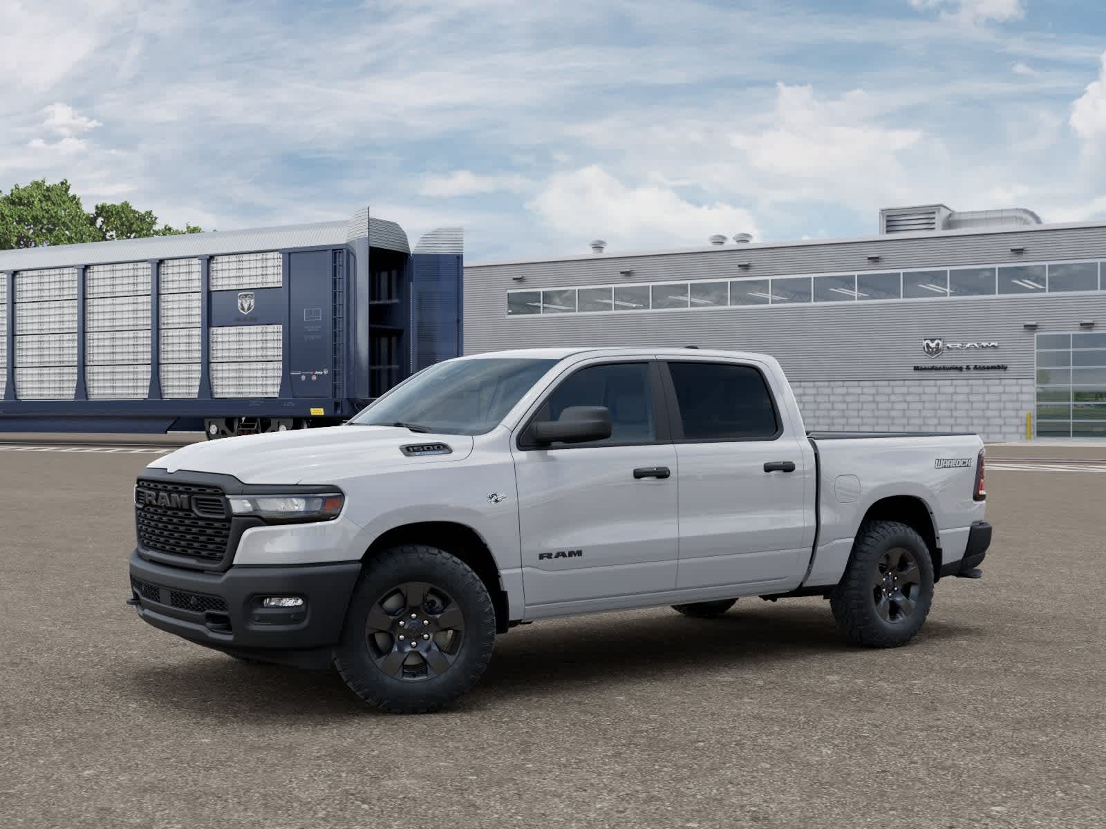 RAM 1500 WARLOCK de 2026, cabina doble, tracción 4x4 y caja de 1,70 m