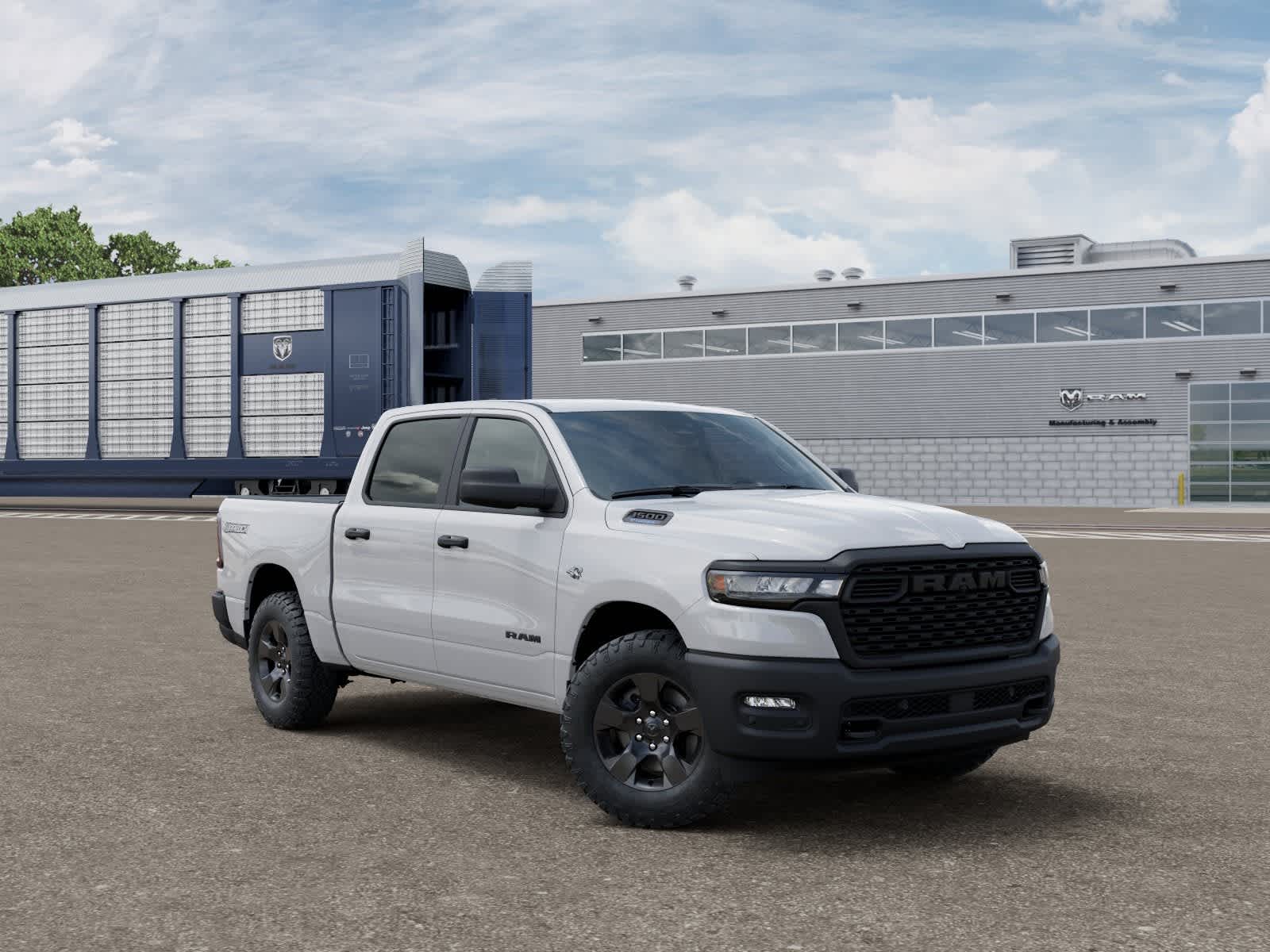 RAM 1500 WARLOCK de 2026, cabina doble, tracción 4x4 y caja de 1,70 m