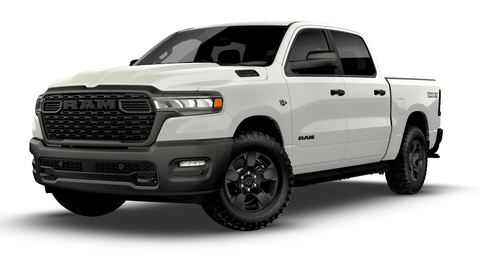 RAM 1500 WARLOCK de 2026, cabina doble, tracción 4x4 y caja de 1,70 m