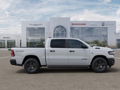RAM 1500 WARLOCK de 2026, cabina doble, tracción 4x4 y caja de 1,70 m