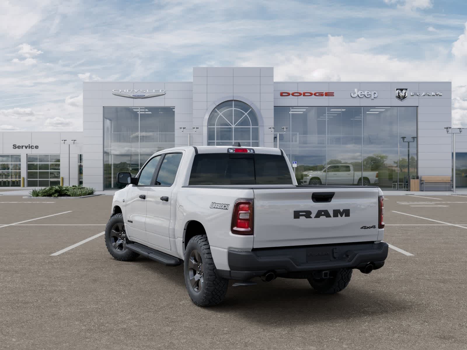RAM 1500 WARLOCK de 2026, cabina doble, tracción 4x4 y caja de 1,70 m