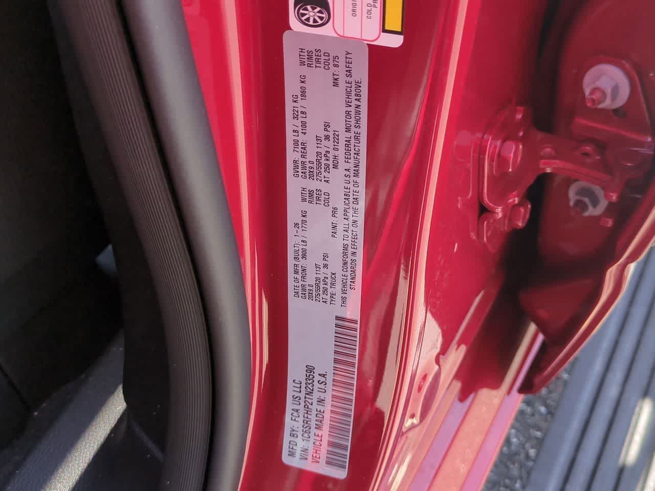 2026 RAM Ram 1500 RAM 1500 LIMITED CREW CAB 4X4 5'7' BOX