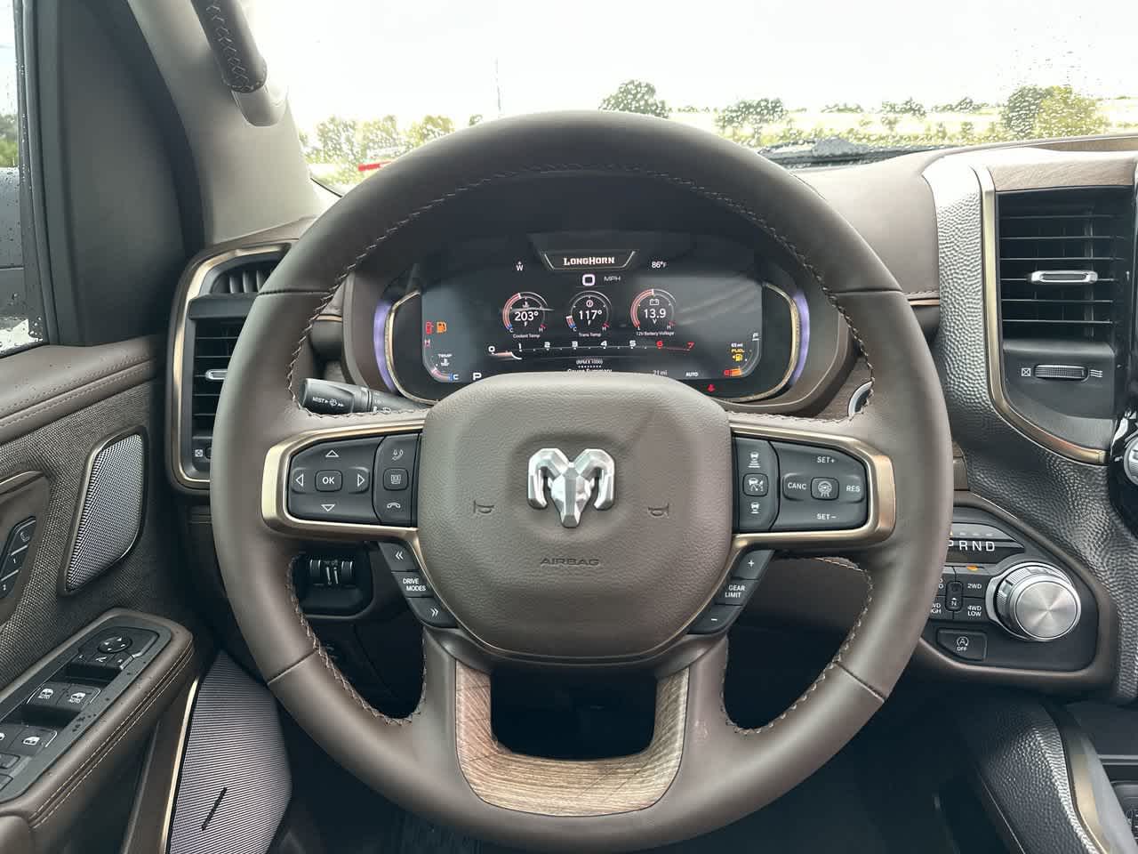 RAM 1500 de 2027, RAM 1500 LIMITED LONGHORN, cabina doble, 4x4, caja de 5'7'