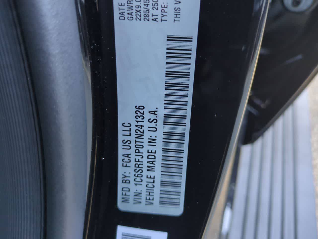 2026 RAM Ram 1500 RAM 1500 LARAMIE CREW CAB 4X4 5'7' BOX