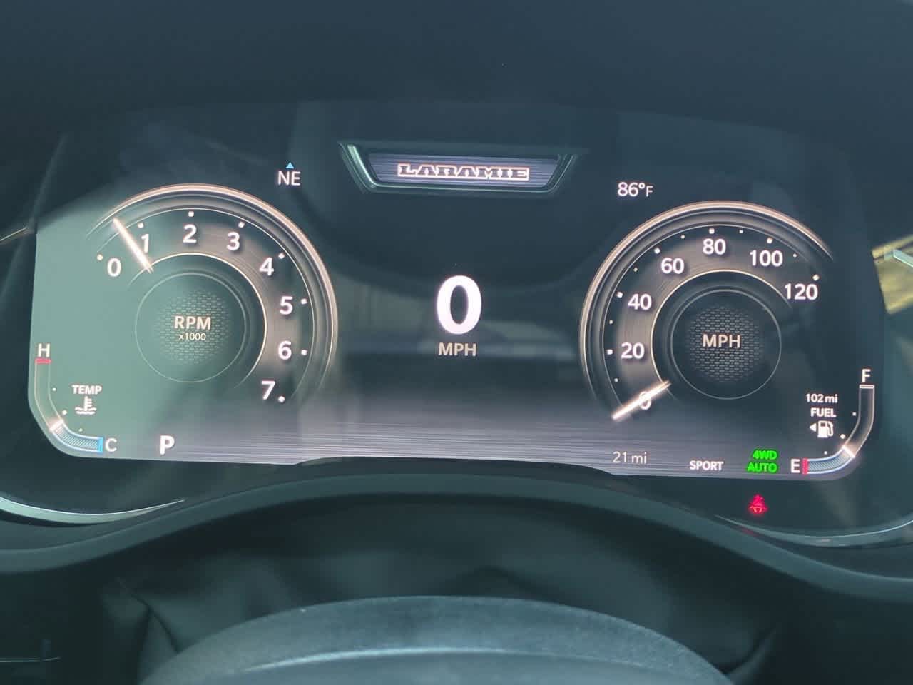 2026 RAM Ram 1500 RAM 1500 LARAMIE CREW CAB 4X4 5'7' BOX