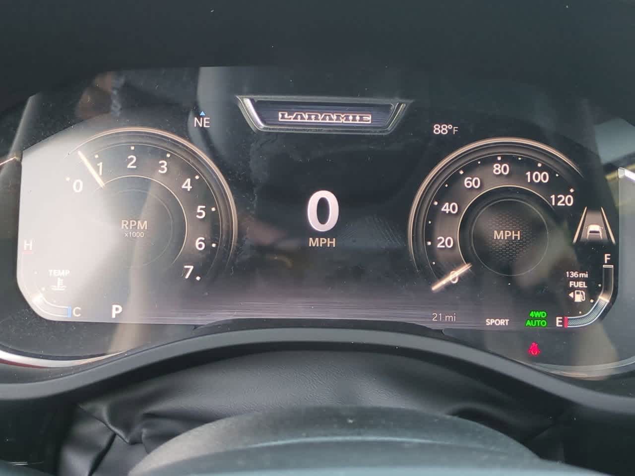 2026 RAM Ram 1500 RAM 1500 LARAMIE CREW CAB 4X4 5'7' BOX