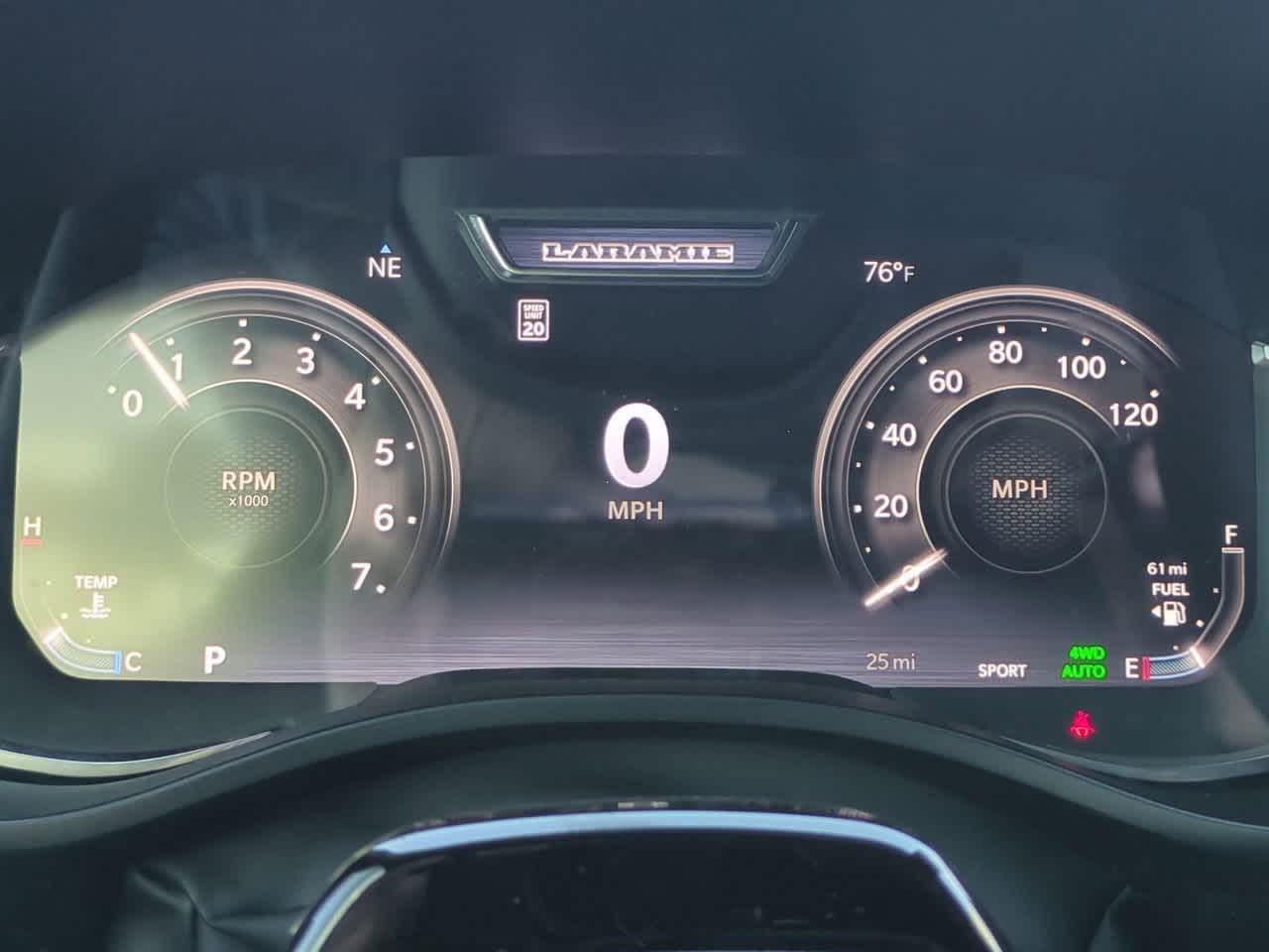 2026 RAM Ram 1500 RAM 1500 LARAMIE CREW CAB 4X4 5'7' BOX