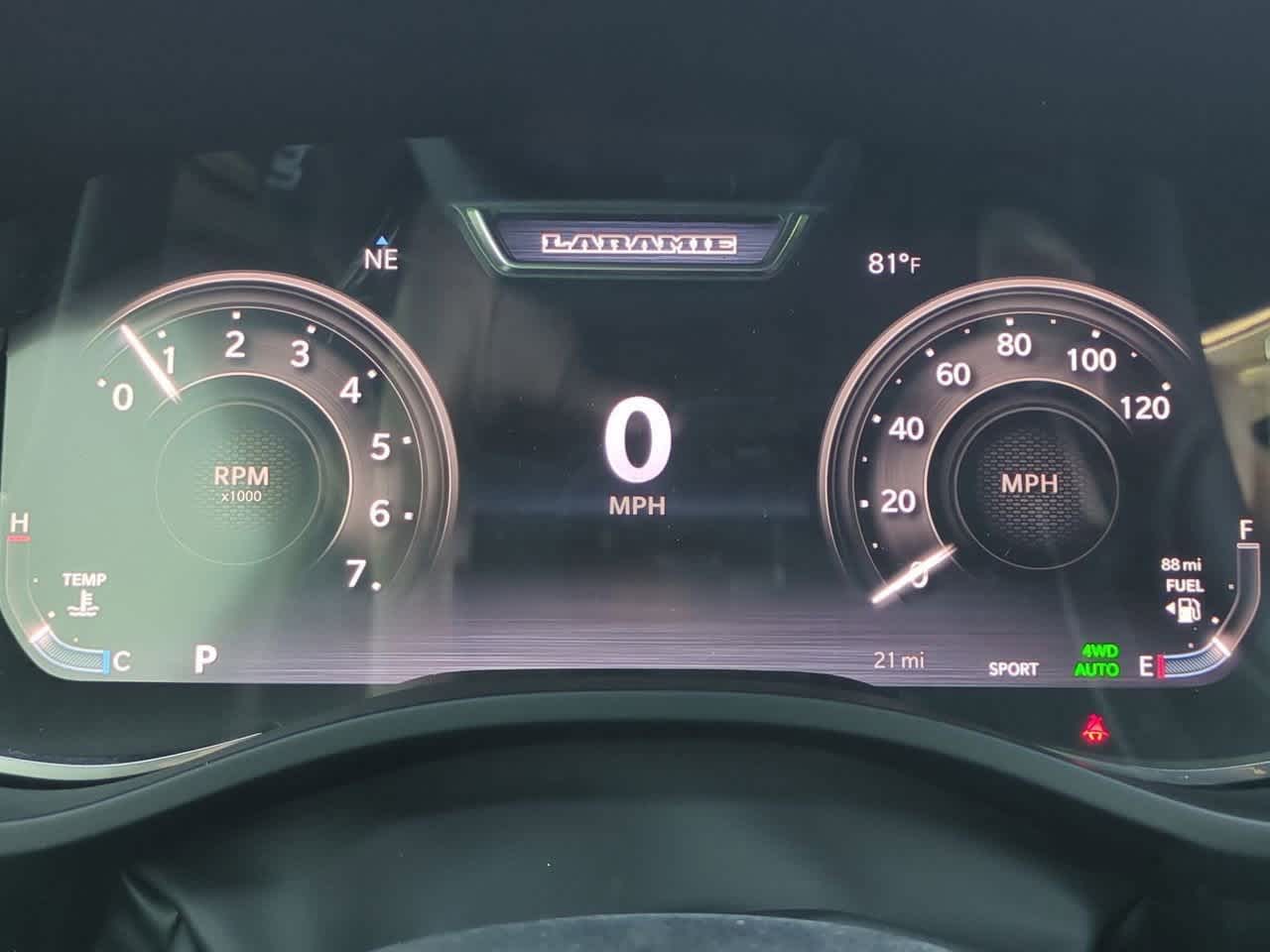 2026 RAM Ram 1500 RAM 1500 LARAMIE CREW CAB 4X4 5'7' BOX