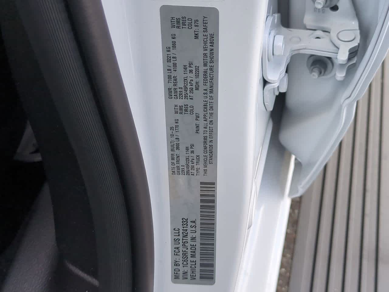 2026 RAM Ram 1500 RAM 1500 LARAMIE CREW CAB 4X4 5'7' BOX