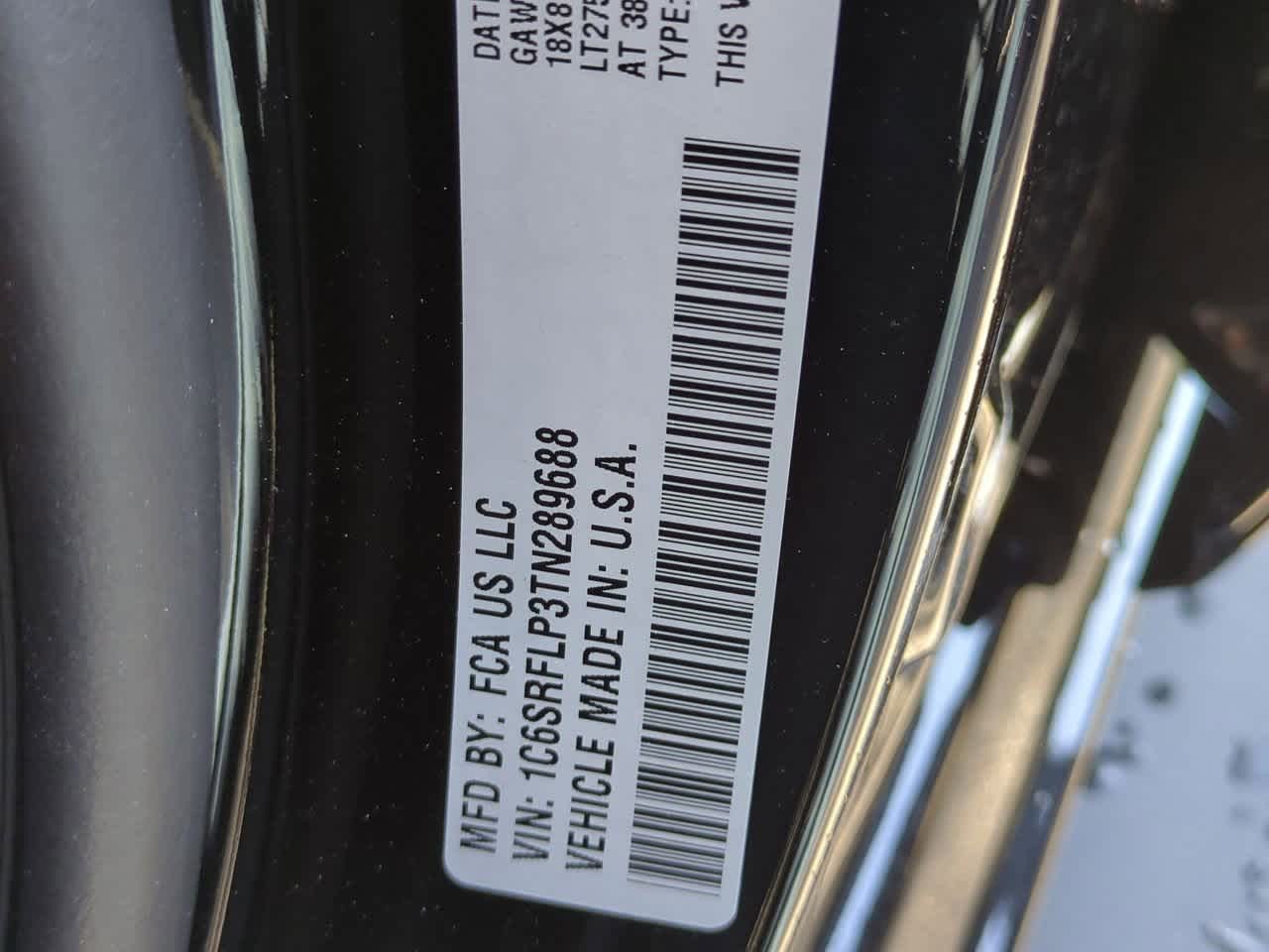 2026 RAM Ram 1500 RAM 1500 REBEL CREW CAB 4X4 5'7' BOX