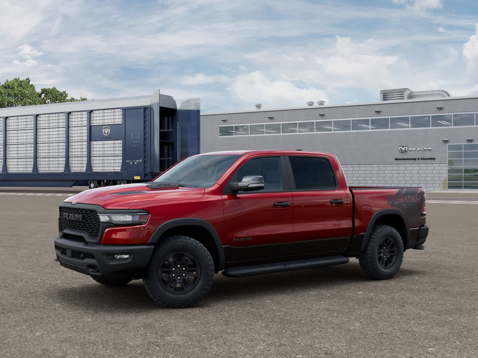 RAM 1500 de 2027, RAM 1500 REBEL, cabina doble, 4x4, caja de 5'7'