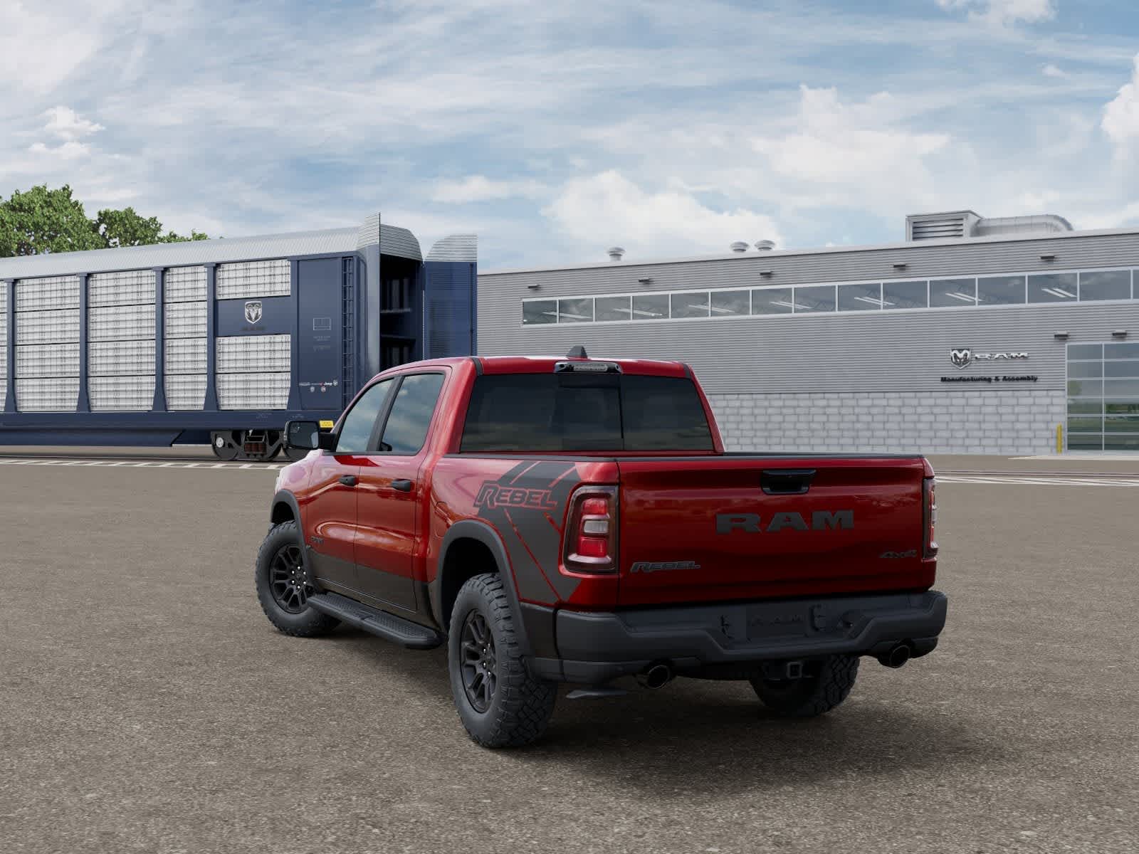 RAM 1500 de 2027, RAM 1500 REBEL, cabina doble, 4x4, caja de 5'7'