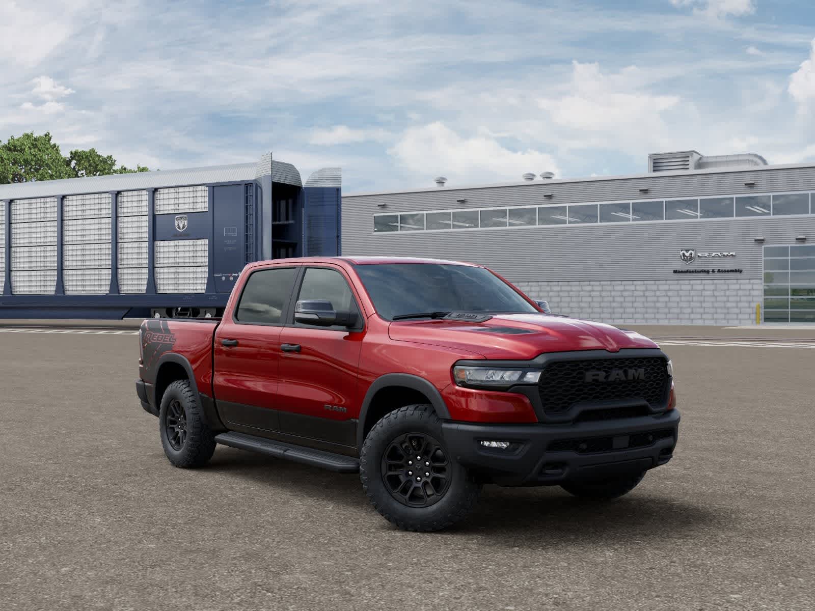 RAM 1500 de 2027, RAM 1500 REBEL, cabina doble, 4x4, caja de 5'7'