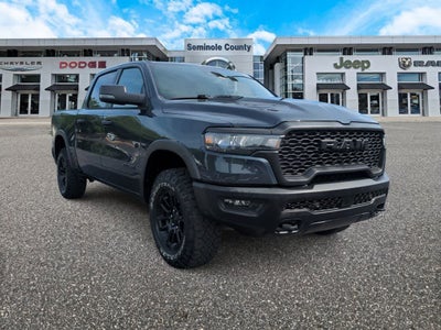 RAM 1500 Rebel de 2026, cabina doble, tracción 4x4, caja de 1,70 m