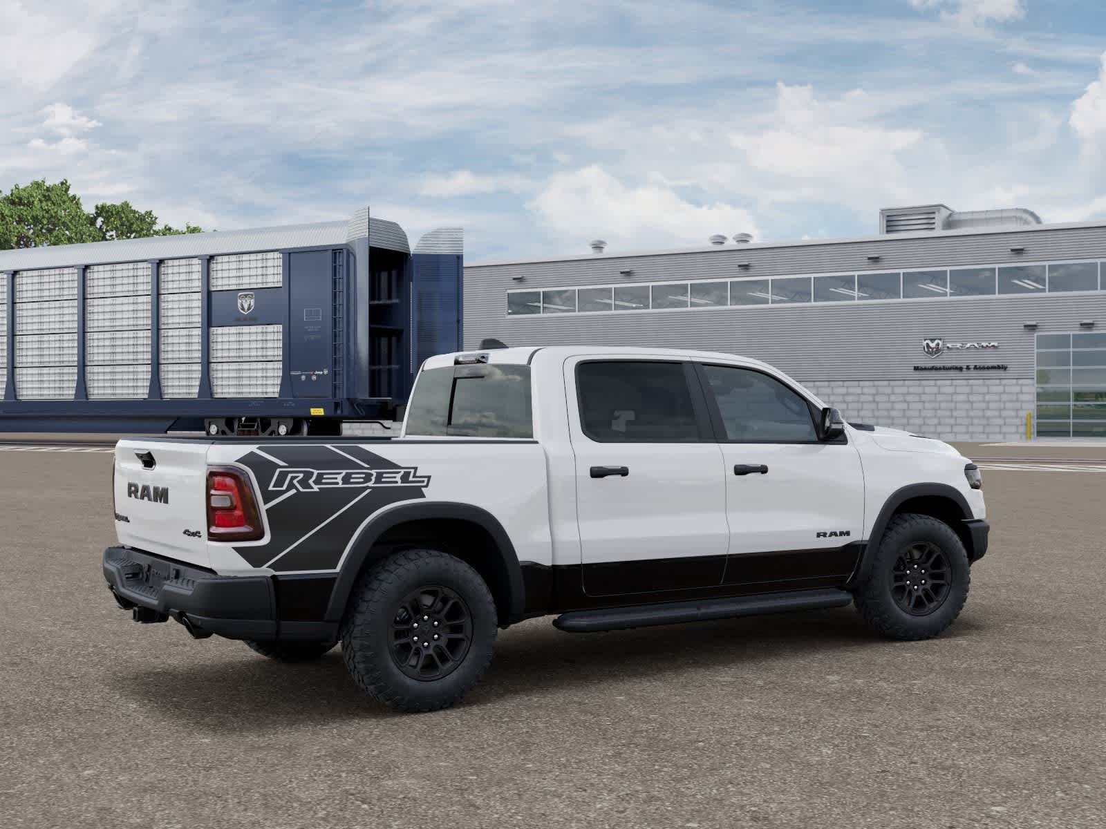 RAM 1500 de 2027, RAM 1500 REBEL, cabina doble, 4x4, caja de 5'7'