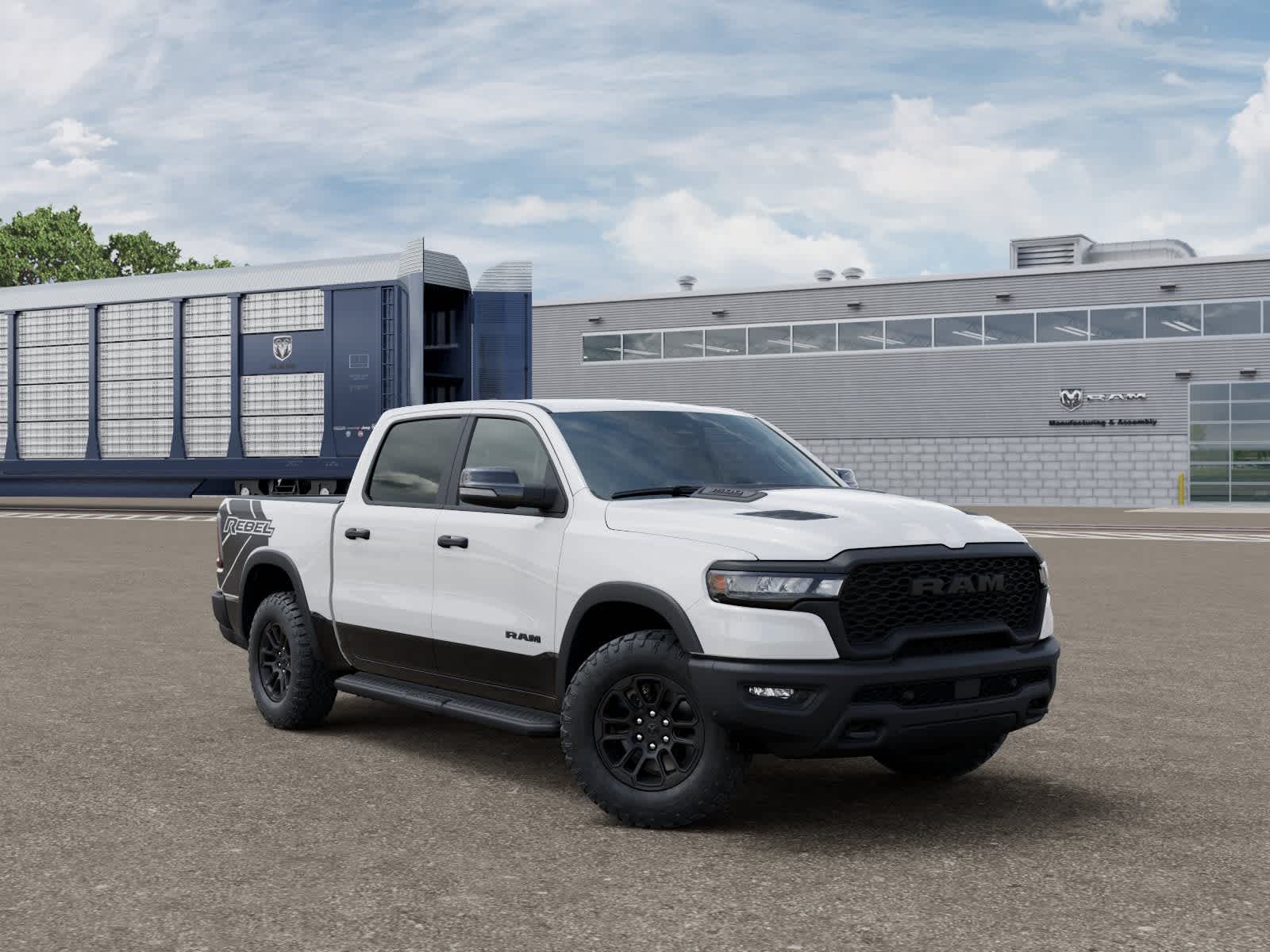 RAM 1500 de 2027, RAM 1500 REBEL, cabina doble, 4x4, caja de 5'7'