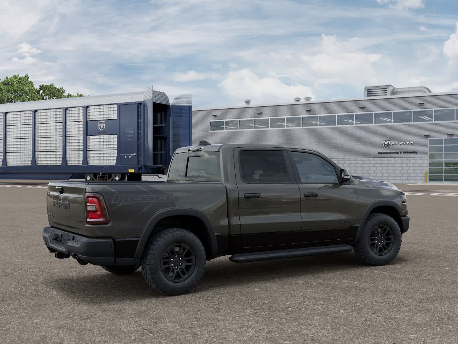 RAM 1500 de 2027, RAM 1500 REBEL, cabina doble, 4x4, caja de 5'7'
