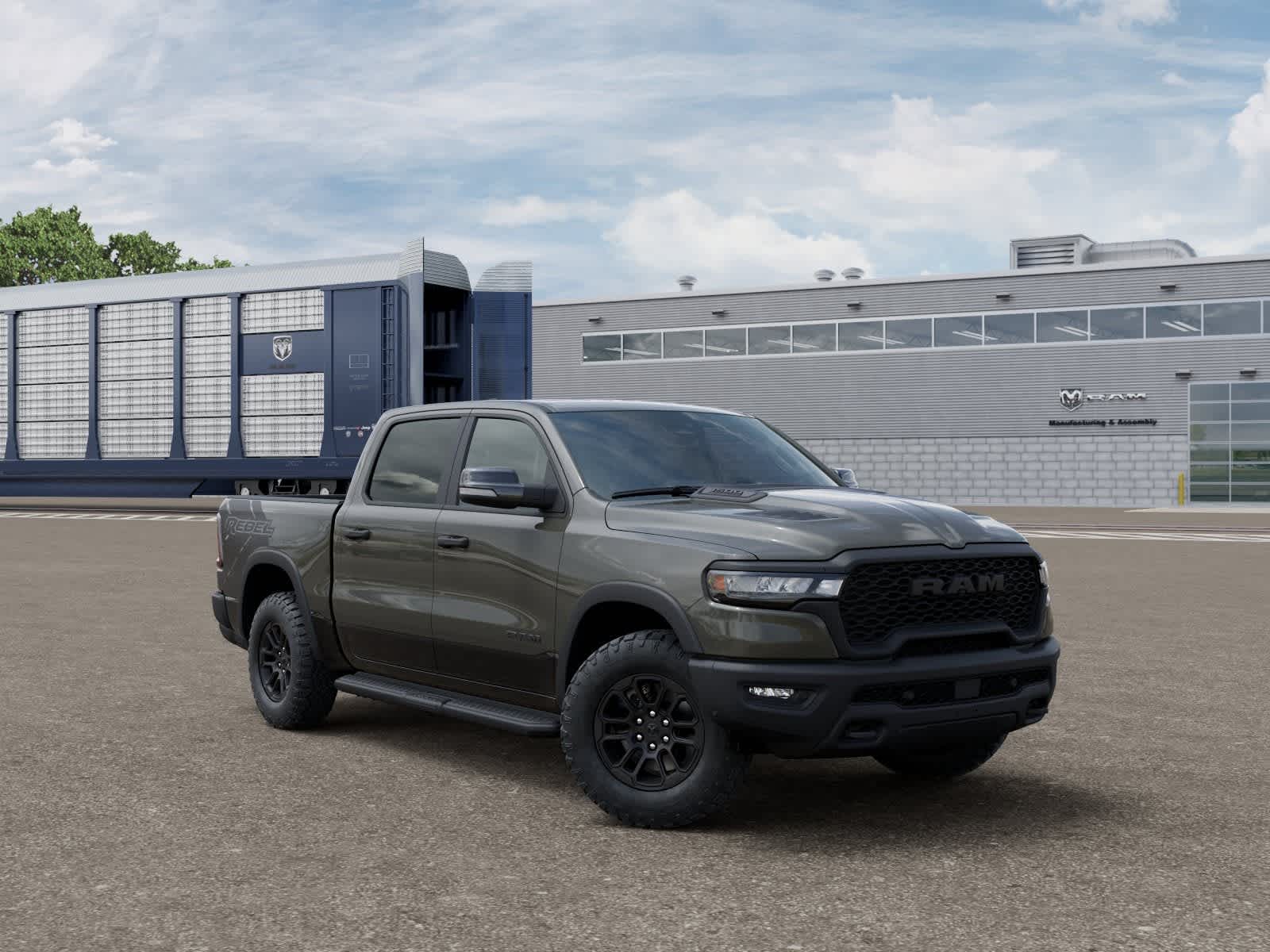 RAM 1500 de 2027, RAM 1500 REBEL, cabina doble, 4x4, caja de 5'7'