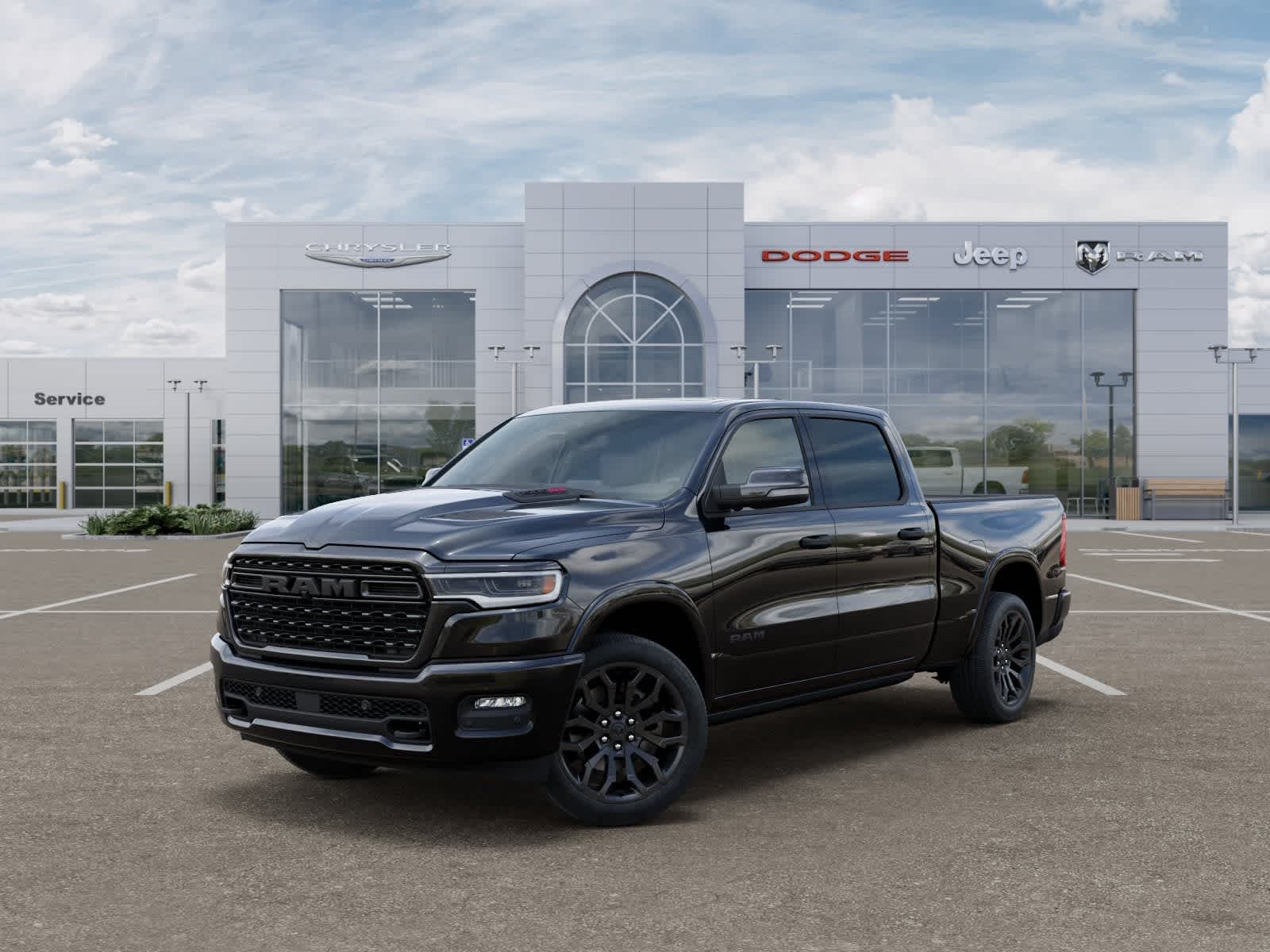 RAM 1500 de 2026, RAM 1500 LIMITED, cabina doble, 4x4, caja de 6'4"