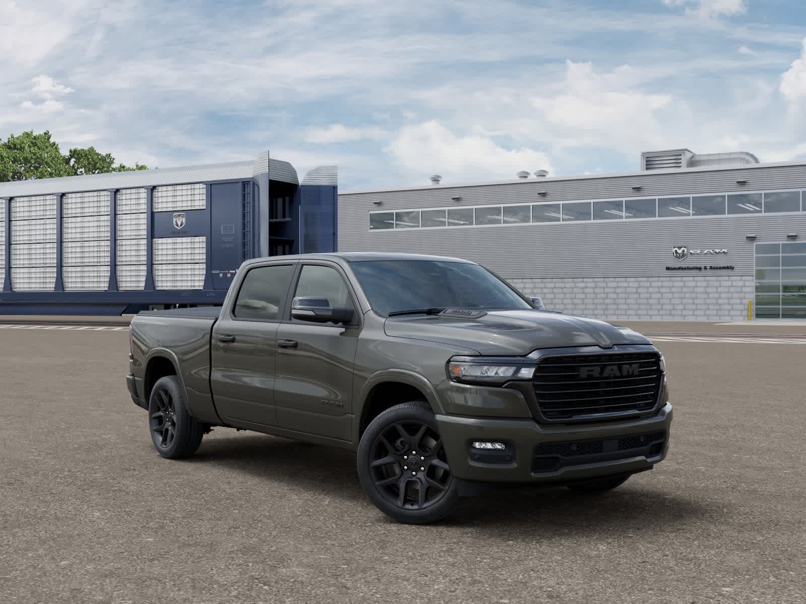 RAM 1500 de 2026, RAM 1500 LARAMIE, cabina doble, 4x4, caja de 6'4'