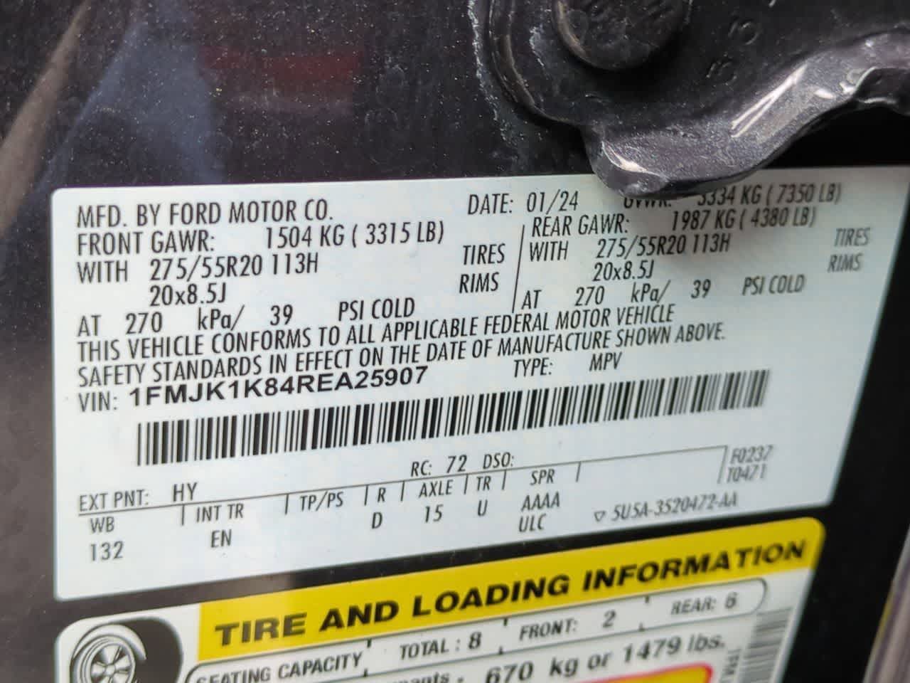 Ford Expedition Limited MAX 2024