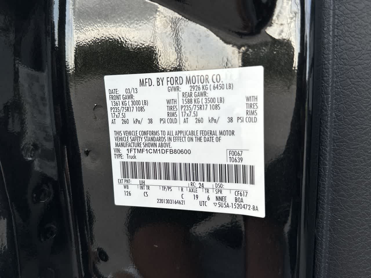 Ford F-150 XL de 2013