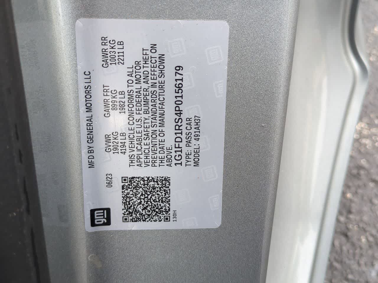 Chevrolet Camaro Coupé 2LT con tracción trasera, 2023