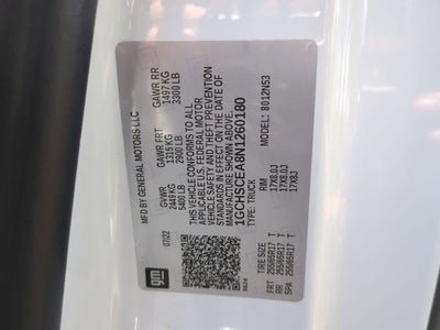 Chevrolet Colorado 2022, tracción 2WD, cabina extendida, caja larga, versión LT